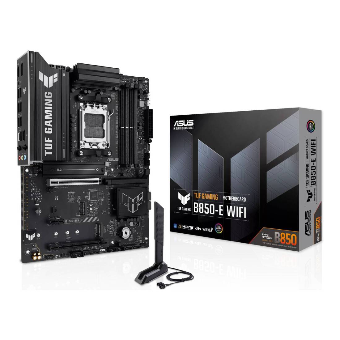 Asus TUF Gaming X870E-PLUS WIFI7 ATX Motherboard - Black - اللوحة الأم Asus TUF Gaming X870E-PLUS WIFI7 ATX Motherboard - Black - اللوحة الأم