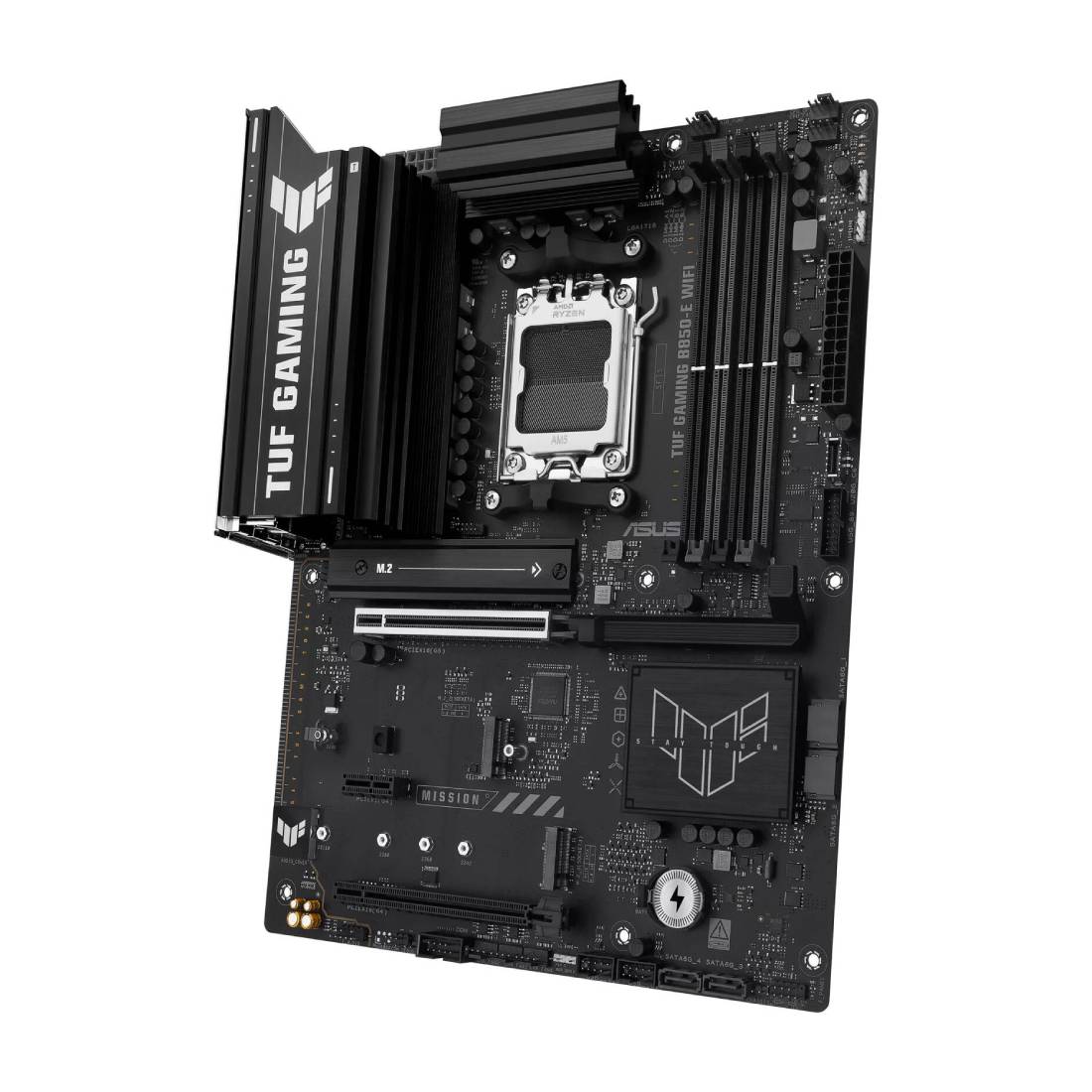 Asus TUF Gaming X870E-PLUS WIFI7 ATX Motherboard - Black - اللوحة الأم Asus TUF Gaming X870E-PLUS WIFI7 ATX Motherboard - Black - اللوحة الأم