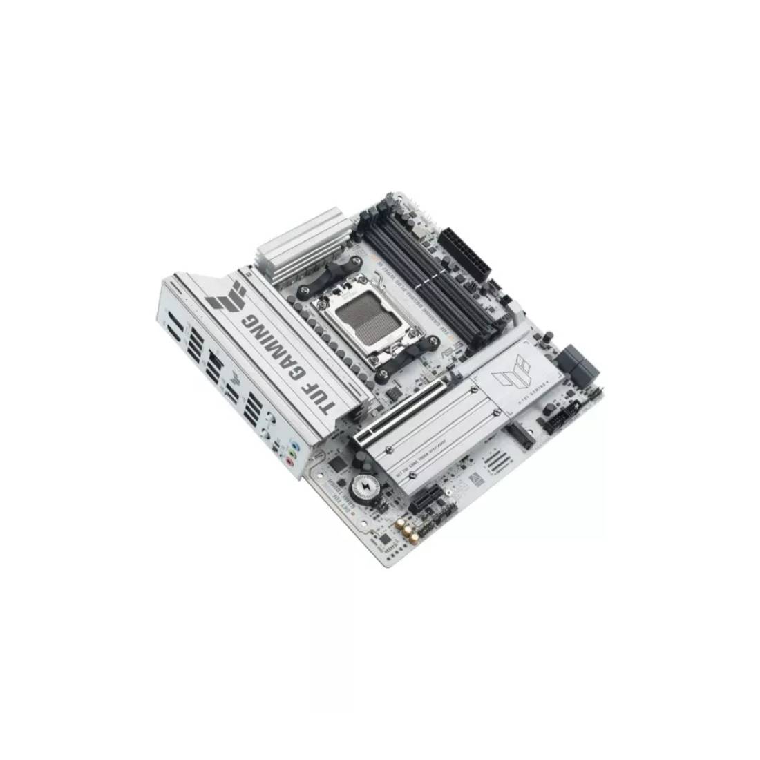 Asus TUF Gaming B850M-PLUS WIFI7 ATX Motherboard - White - اللوحة الأم Asus TUF Gaming B850M-PLUS WIFI7 ATX Motherboard - White - اللوحة الأم