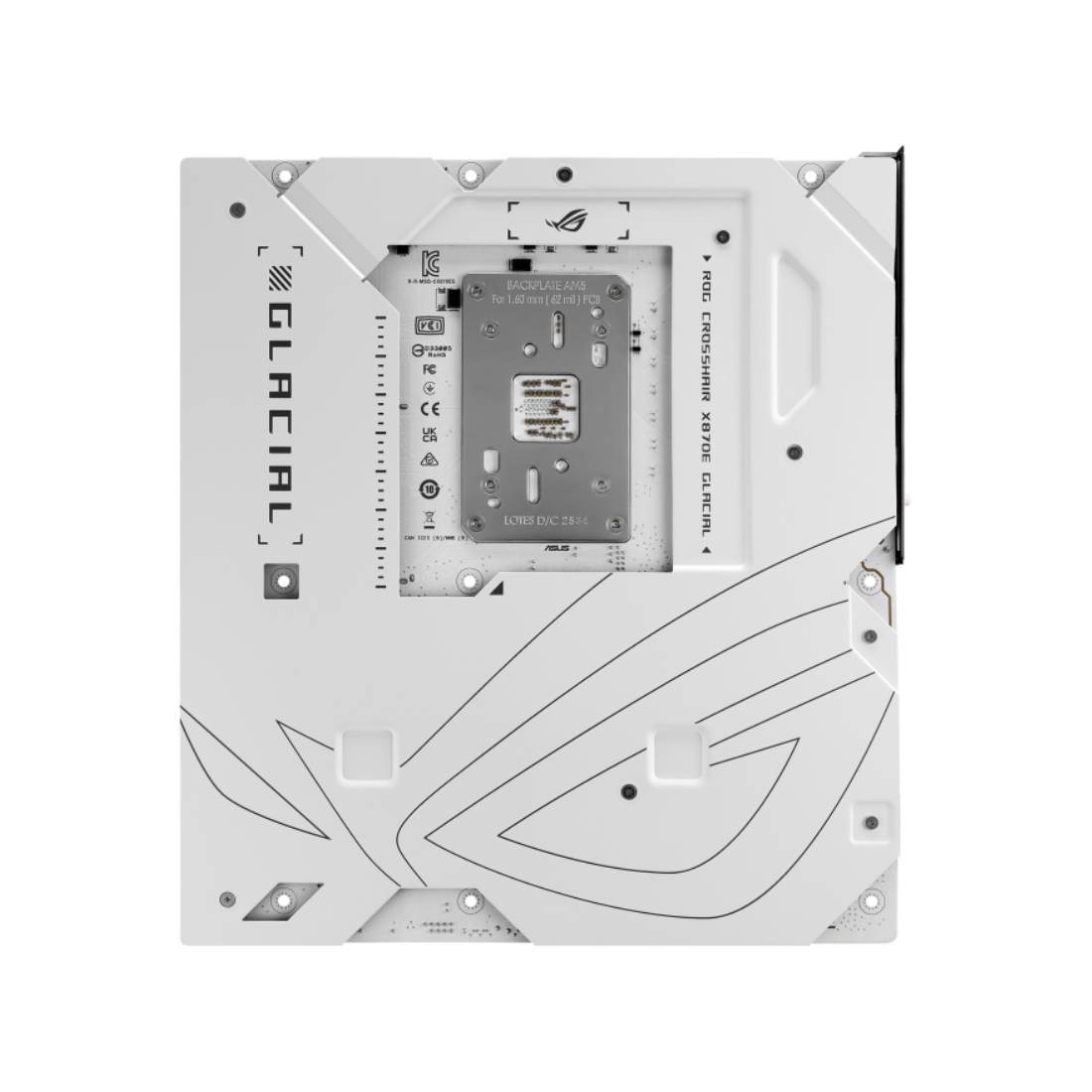 Asus ROG Crosshair X870E Glacial E-ATX AMD Motherboard - اللوحة الأم Asus ROG Crosshair X870E Glacial E-ATX AMD Motherboard - اللوحة الأم