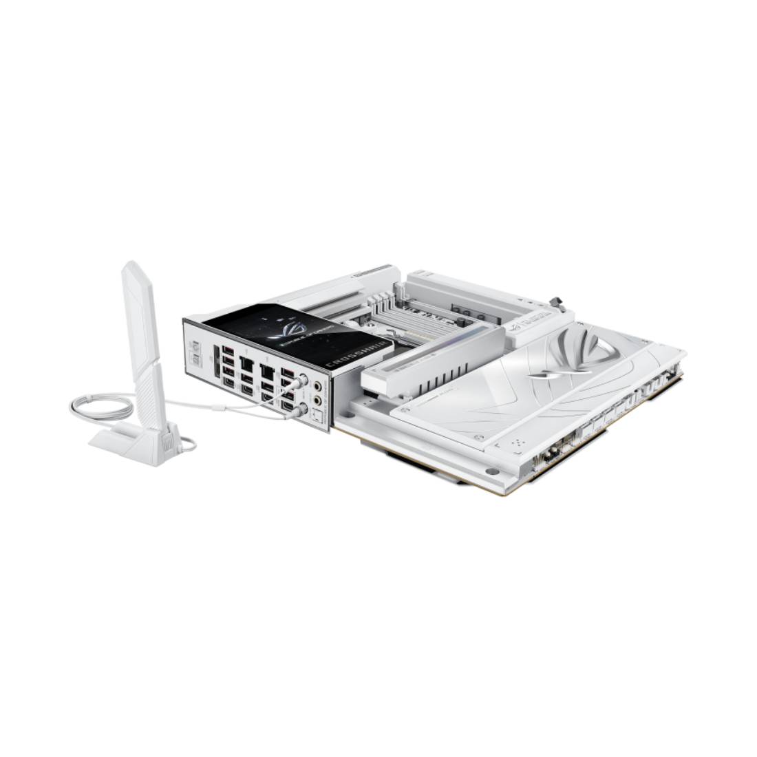 Asus ROG Crosshair X870E Glacial E-ATX AMD Motherboard - اللوحة الأم Asus ROG Crosshair X870E Glacial E-ATX AMD Motherboard - اللوحة الأم