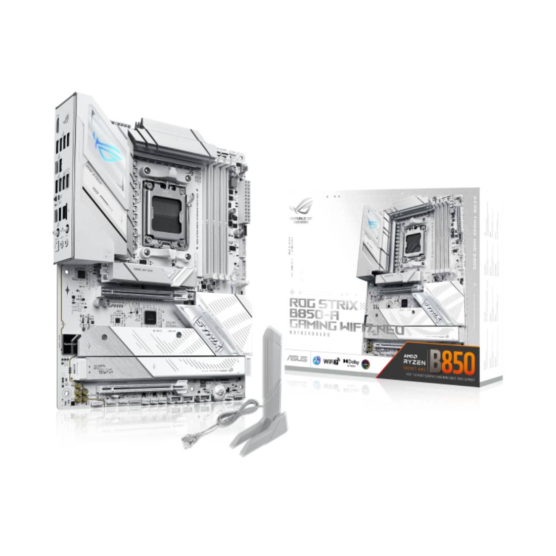 Asus ROG Strix B850-A Gaming WIFI7 Neo AMD ATX Motherboard - اللوحة الأم