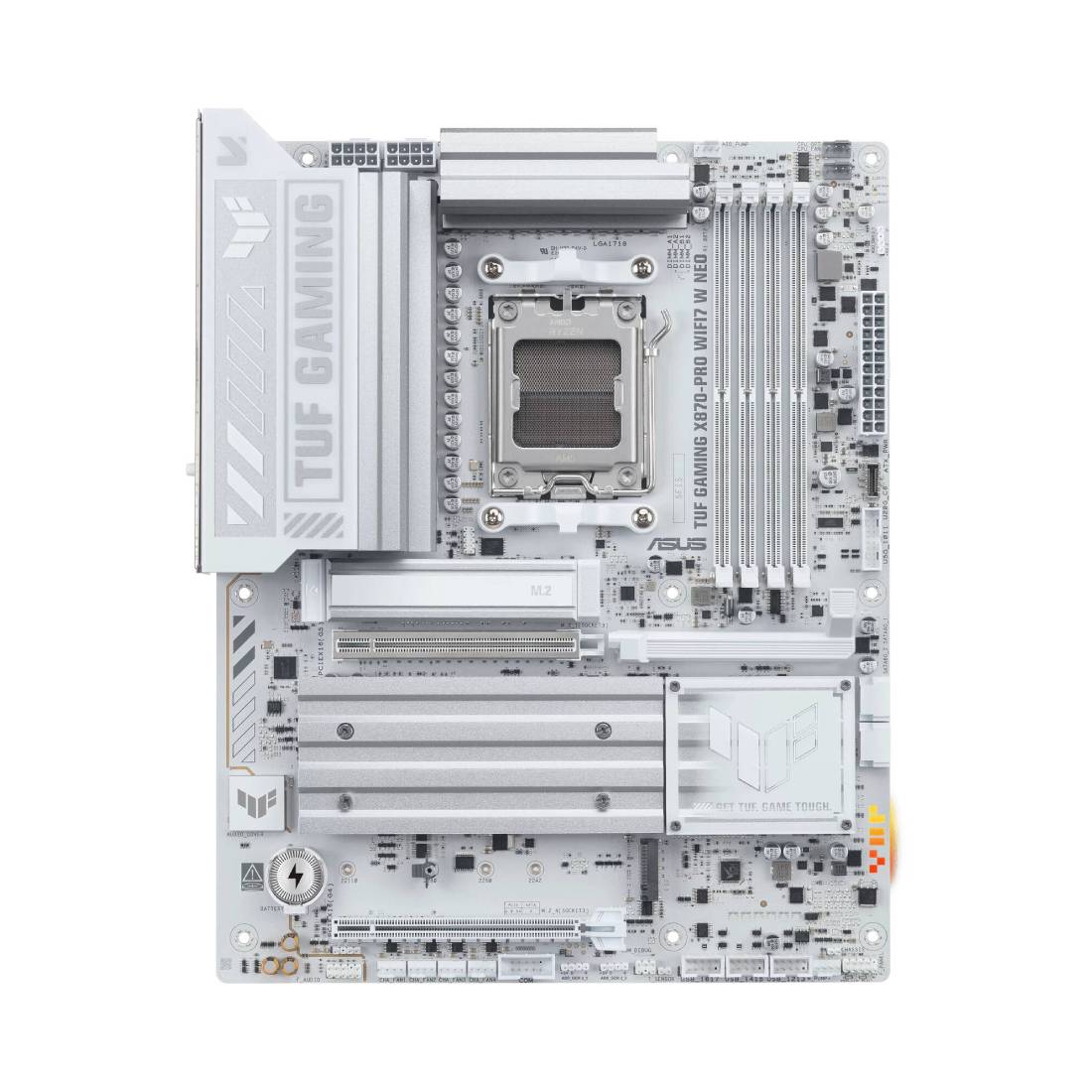 Asus TUF GAMING X870-PRO WIFI7 NEO AM5 ATX Motherboard - اللوحة الأم Asus TUF GAMING X870-PRO WIFI7 NEO AM5 ATX Motherboard - اللوحة الأم