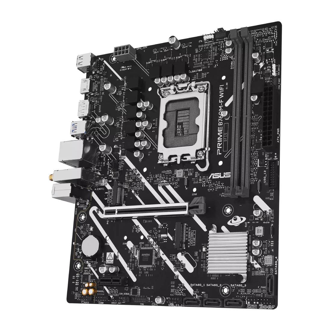 Asus Prime B760M-F WiFi Micro-ATX Motherboard - اللوحة الأم Asus Prime B760M-F WiFi Micro-ATX Motherboard - اللوحة الأم