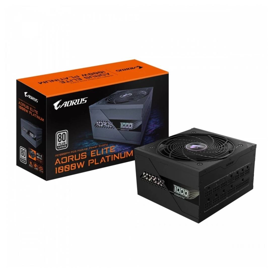 Gigabyte Aorus Elite P1000W 80+ Platinum Modular Power Supply-Black- مزود الطاقة