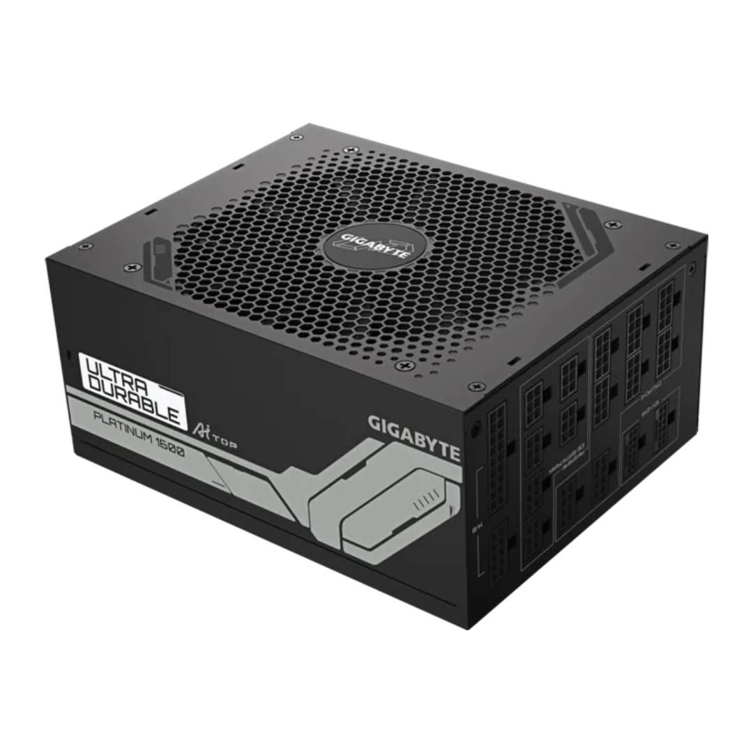Gigabyte UD1600PM PG5 AI TOP Fully Modular Power Supply-Black- مزود الطاقة Gigabyte UD1600PM PG5 AI TOP Fully Modular Power Supply-Black- مزود الطاقة