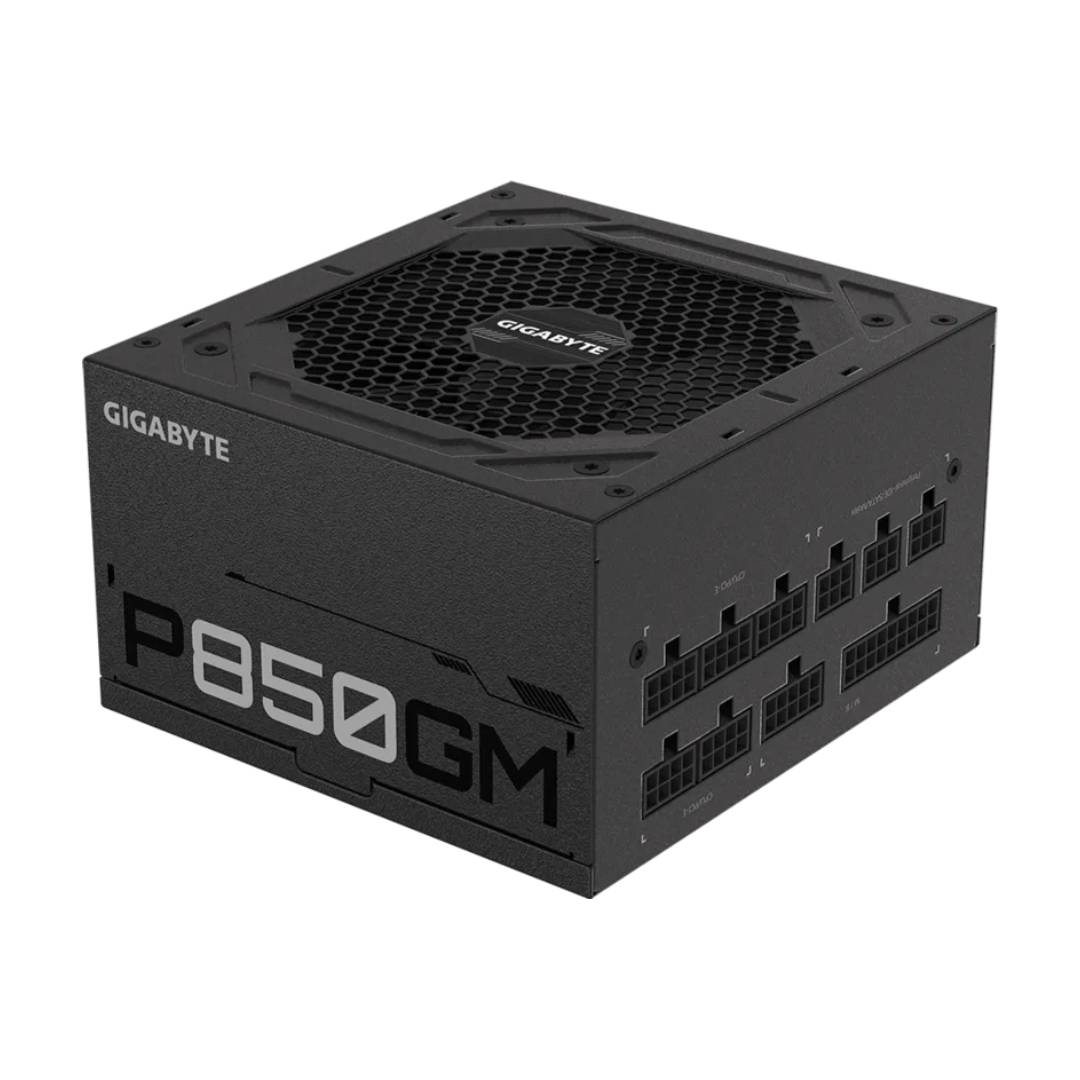 Gigabyte GP-P850GM 850W 80+ Gold Fully Modular Power Supply-Black- مزود الطاقة Gigabyte GP-P850GM 850W 80+ Gold Fully Modular Power Supply-Black- مزود الطاقة
