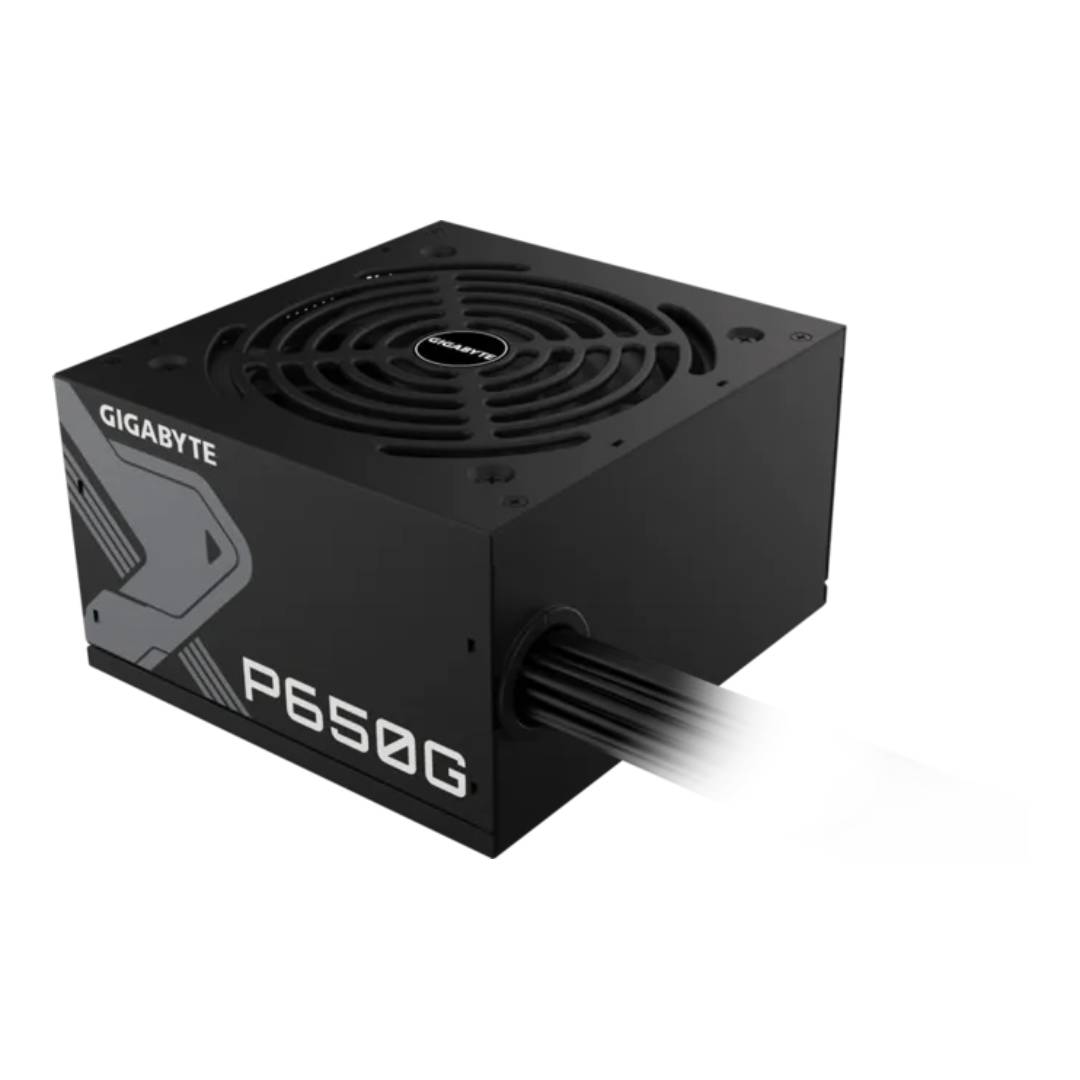 Gigabyte GP-P650G 650W 80+ Gold Power Supply-Black- مزود الطاقة Gigabyte GP-P650G 650W 80+ Gold Power Supply-Black- مزود الطاقة
