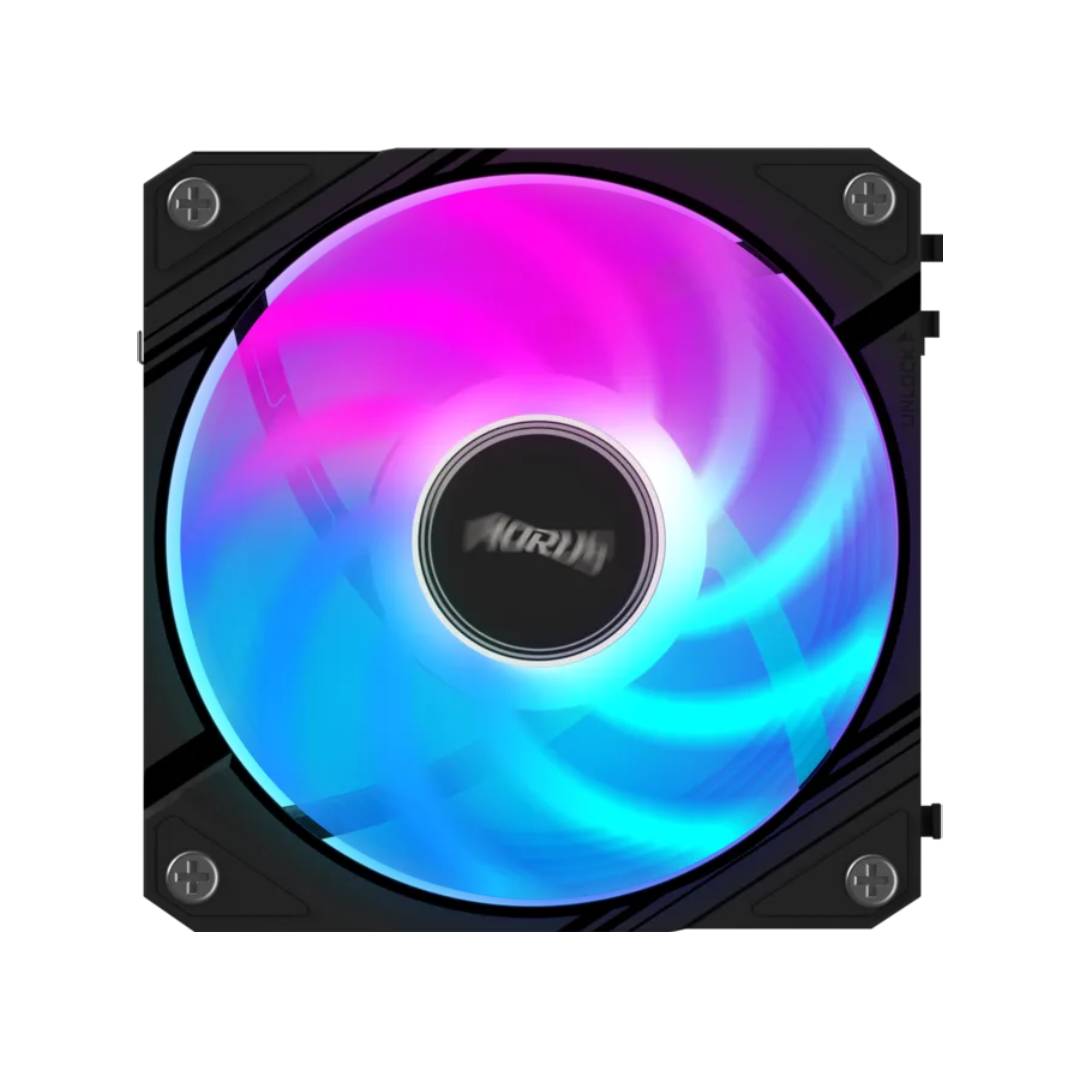 Gigabyte Aorus EZ Chain Fan 120 ARGB Fan -Black - مروحة تبريد