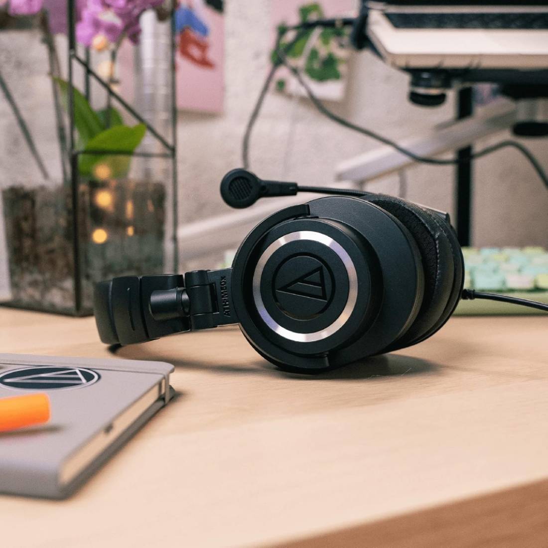Audio Technica ATH-M50xSTS StreamSet XLR - Black - سماعات Audio Technica ATH-M50xSTS StreamSet XLR - Black - سماعات