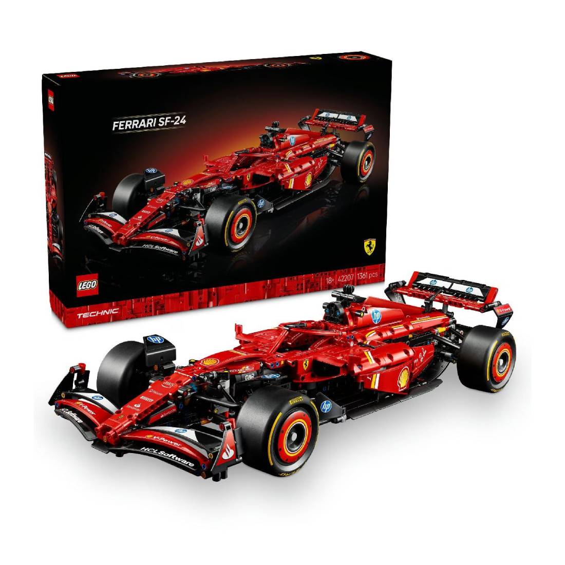 LEGO Technic 42207 Ferrari SF-24 F1 CAR V29 - لعبة
