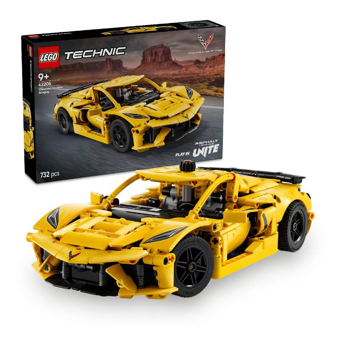 LEGO Technic 42205 Chevrolet Corvette Stingray - لعبة LEGO Technic 42205 Chevrolet Corvette Stingray - لعبة