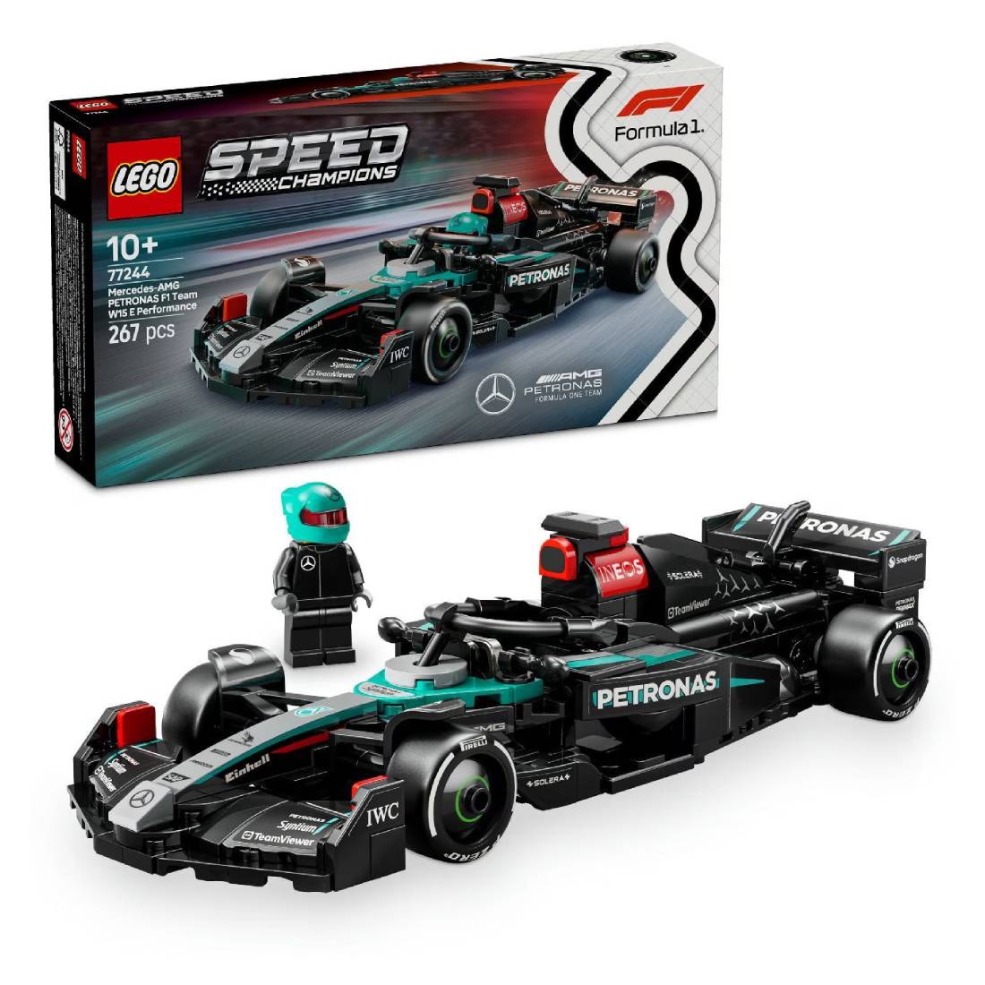 LEGO Speed Champions 77244 Mercedes-AMG F1 W15 Race Car - لعبة LEGO Speed Champions 77244 Mercedes-AMG F1 W15 Race Car - لعبة