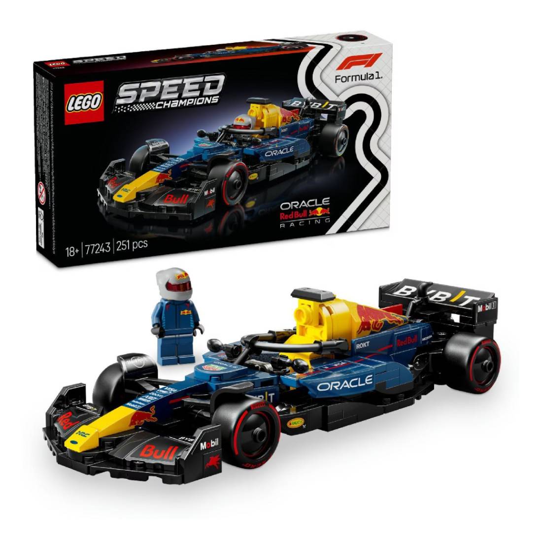 LEGO Speed Champions 77243 Oracle Red Bull Racing RB20 Race Car - لعبة LEGO Speed Champions 77243 Oracle Red Bull Racing RB20 Race Car - لعبة