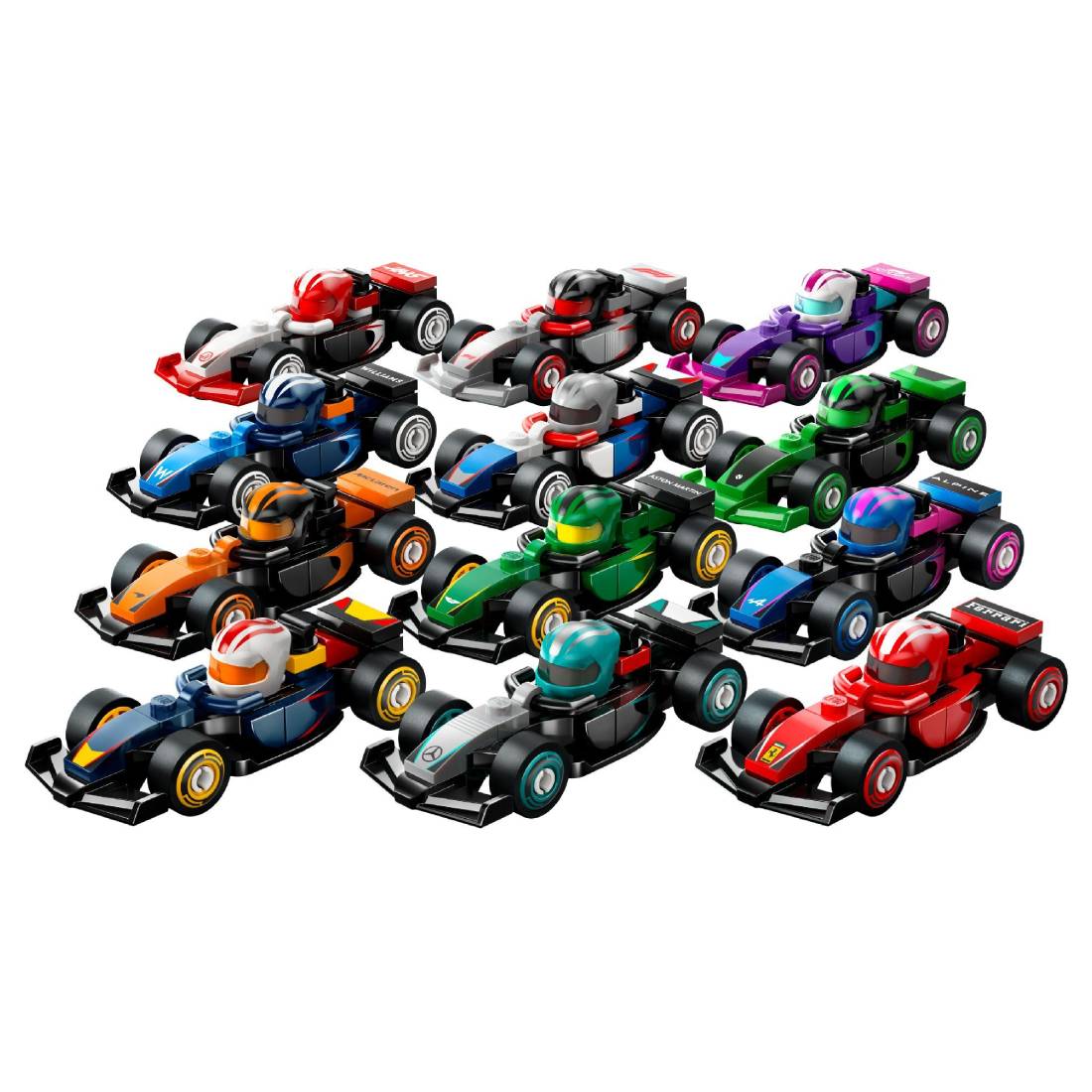 LEGO Minifigures 71049 F1 Collectible Race Cars - لعبة LEGO Minifigures 71049 F1 Collectible Race Cars - لعبة