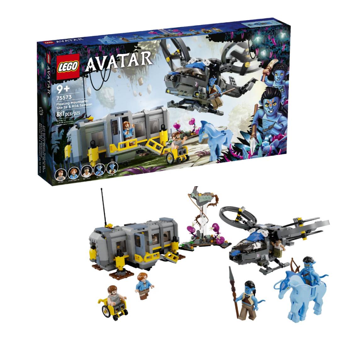 LEGO Disney Pixar 75573 Floating Mountains Site 26 & RDA Samson - لعبة LEGO Disney Pixar 75573 Floating Mountains Site 26 & RDA Samson - لعبة
