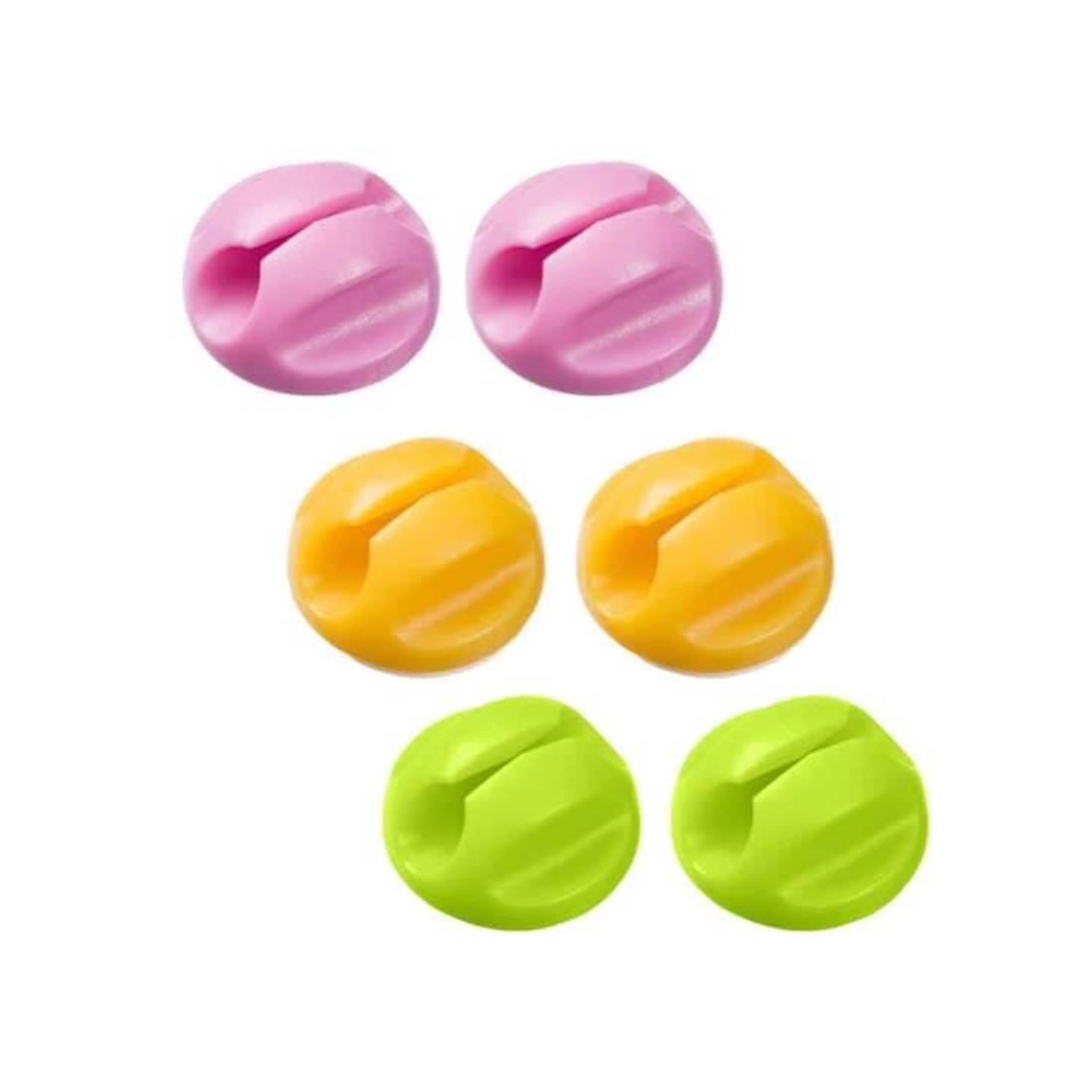 D-Line Cable Table Tidy base - Mixed Neon Colors - أكسسوارات D-Line Cable Table Tidy base - Mixed Neon Colors - أكسسوارات