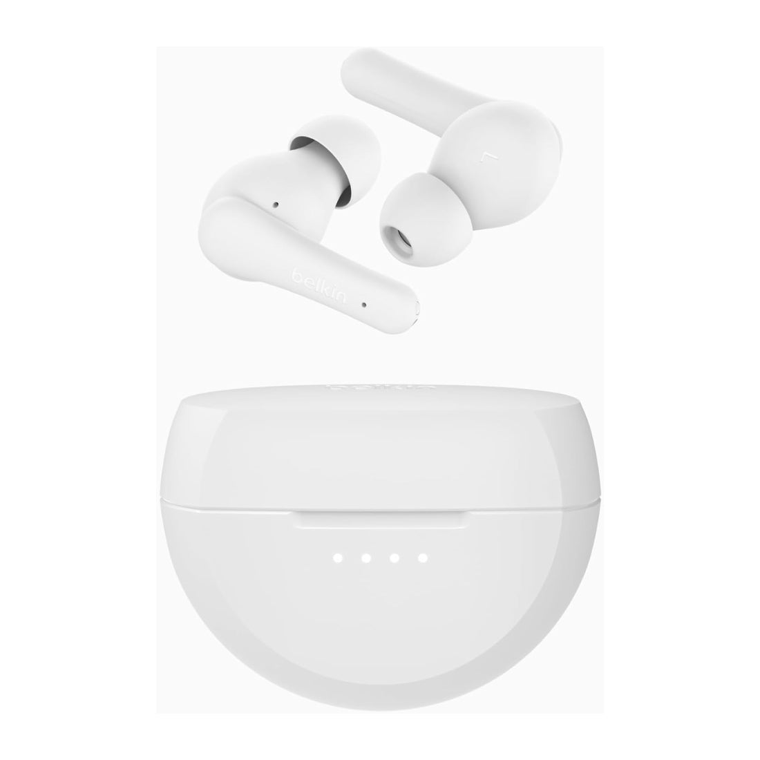 Belkin SoundForm Rhythm Play True Wireless Earbuds - White - سماعات - Store 974 | ستور ٩٧٤