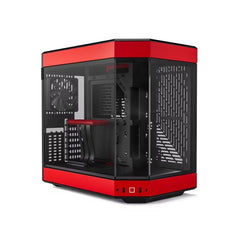Hyte Y60 Mid-Tower ATX Case - Black Red - صندوق