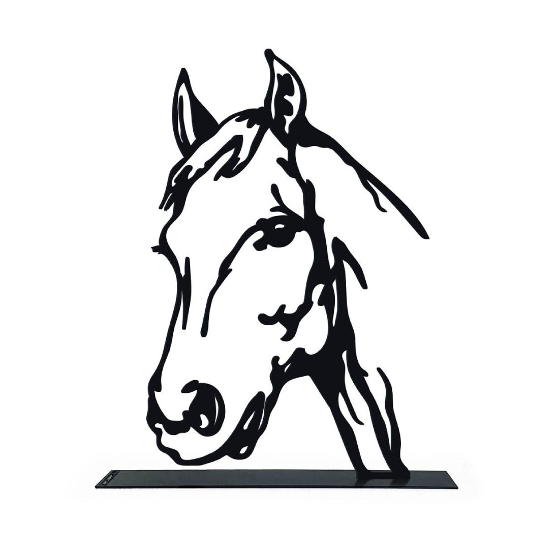 Steelouette Horse Totem Decorative Stand - ديكور - Store 974 | ستور ٩٧٤
