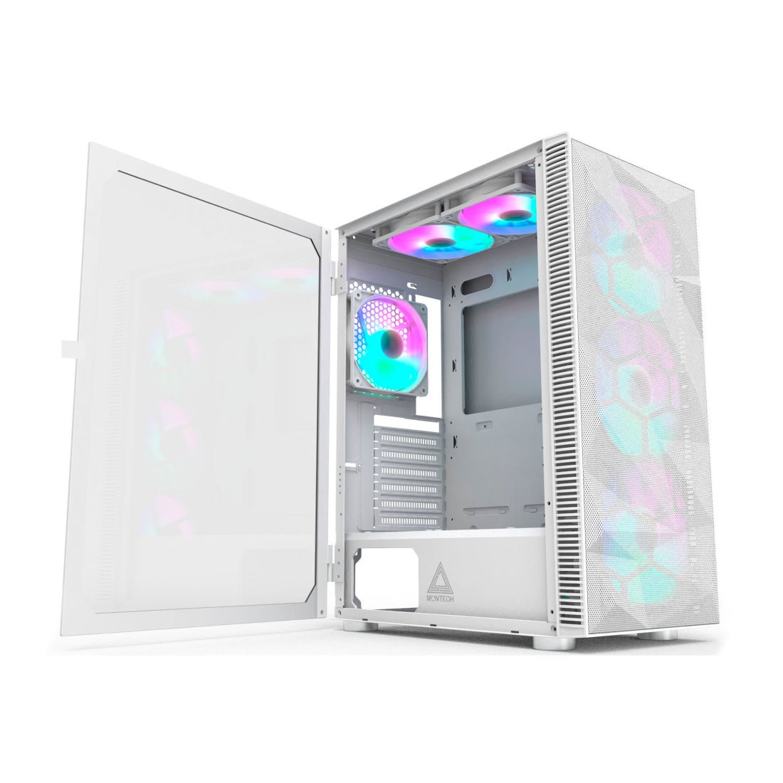 Montech X3 Mesh ATX Mid-Tower Case - White - صندوق - Store 974 | ستور ٩٧٤