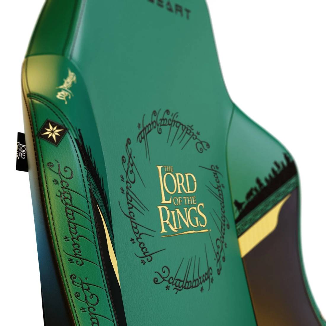 Cybeart Lord Of The Rings Gaming Chair  - Green/Black -  كرسي - Store 974 | ستور ٩٧٤