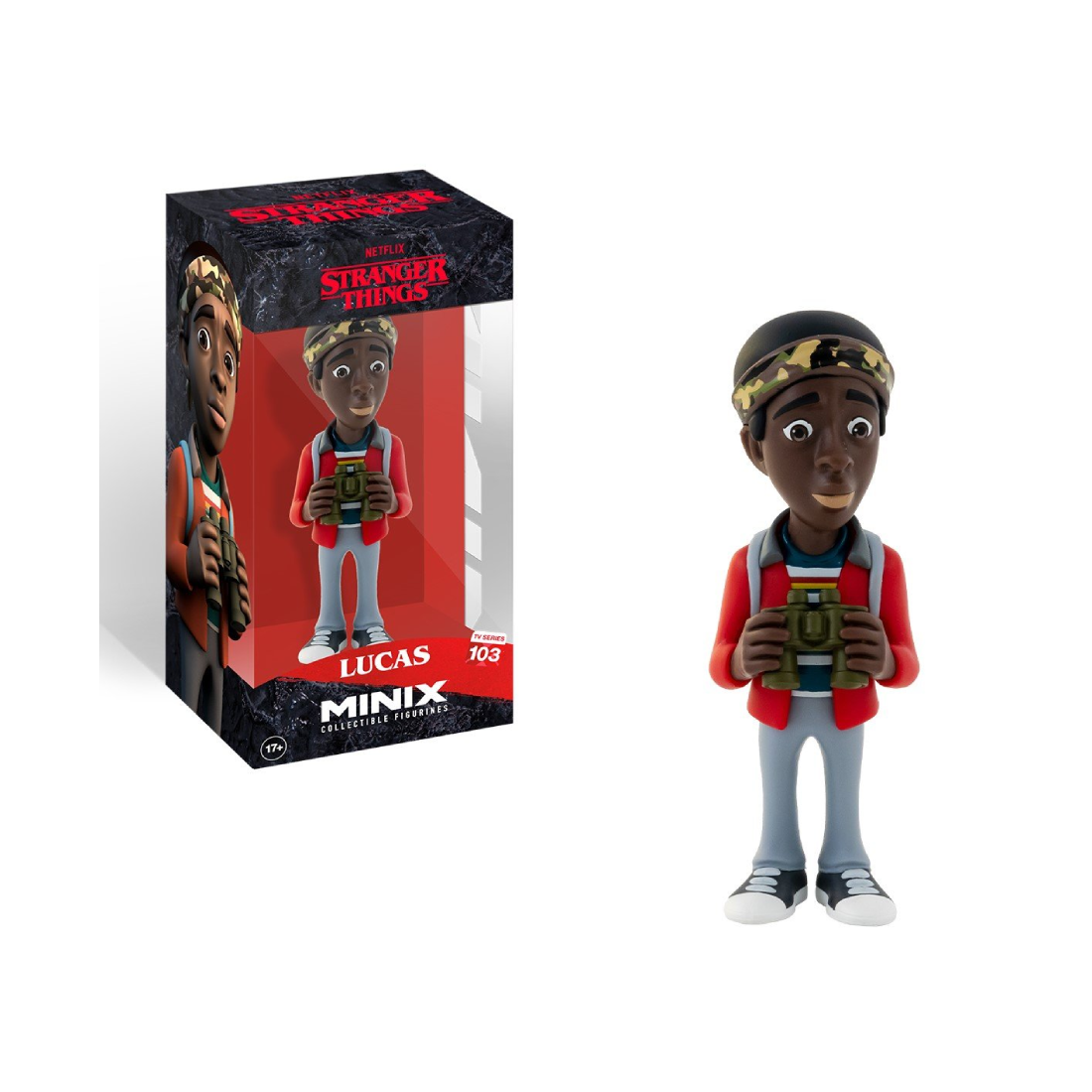 Minix Tv Series Stranger Things Lucas - دمية - Store 974 Electronics WLL  | ستور٩٧٤ للالكترونيات ذ.م.م