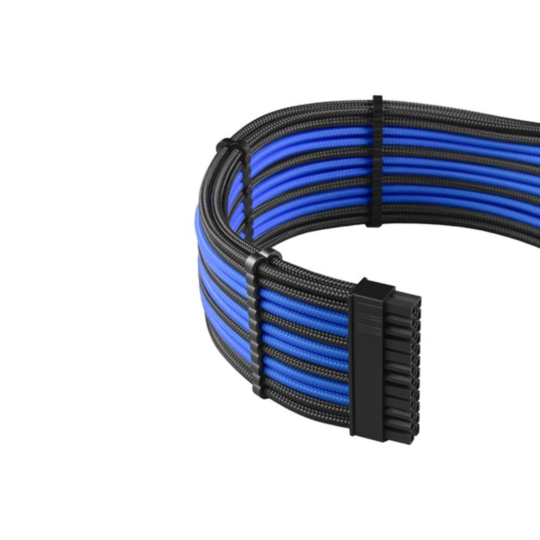 CableMod Pro ModMesh Sleeved 12VHPWR StealthSense Cable Extension Kit (Black & Blue, 16-pin to Triple 8-pin) - كابل - Store 974 | ستور ٩٧٤