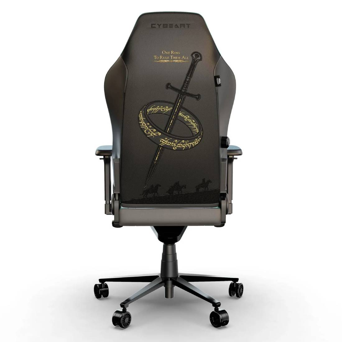 Cybeart Lord Of The Rings Gaming Chair  - Green/Black -  كرسي - Store 974 | ستور ٩٧٤