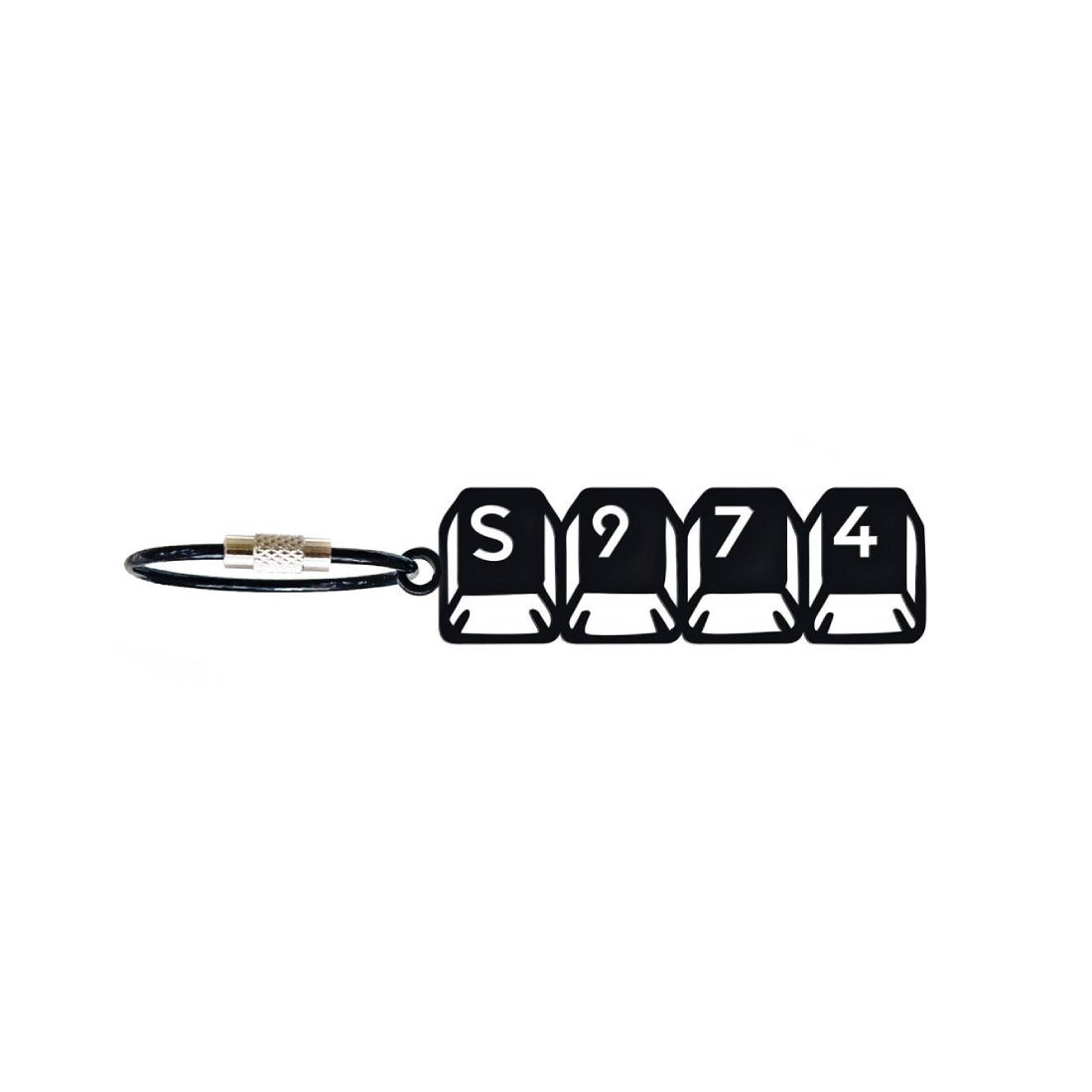 S974 Steelouette Keyboard Keychain - أك سستور