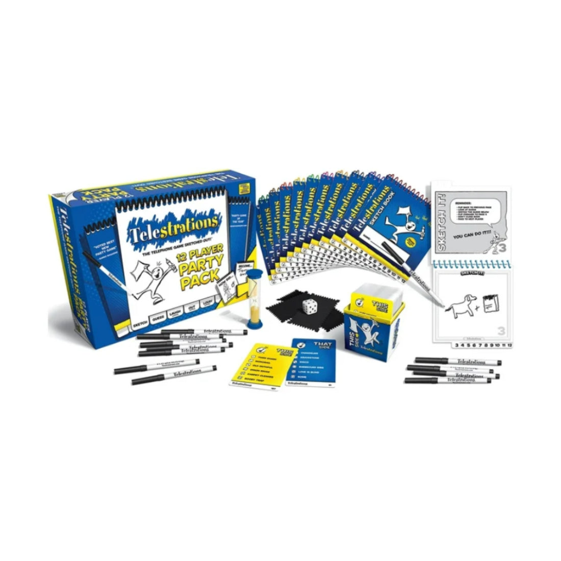 Telestrations 12 Party Pack Game - لعبة - Store 974 Electronics WLL  | ستور٩٧٤ للالكترونيات ذ.م.م