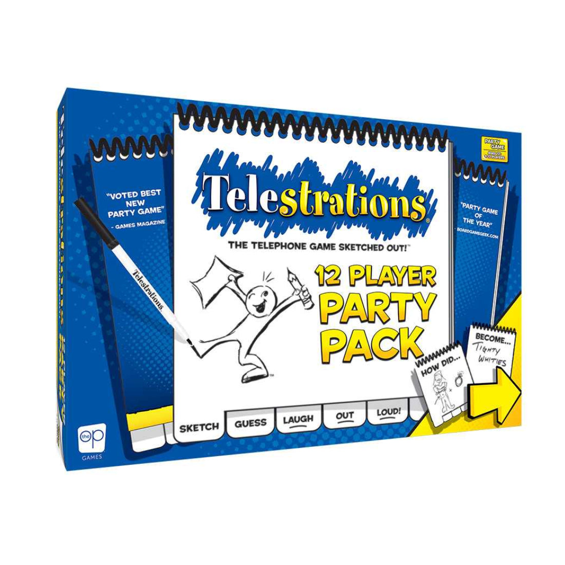 Telestrations 12 Party Pack Game - لعبة - Store 974 Electronics WLL  | ستور٩٧٤ للالكترونيات ذ.م.م