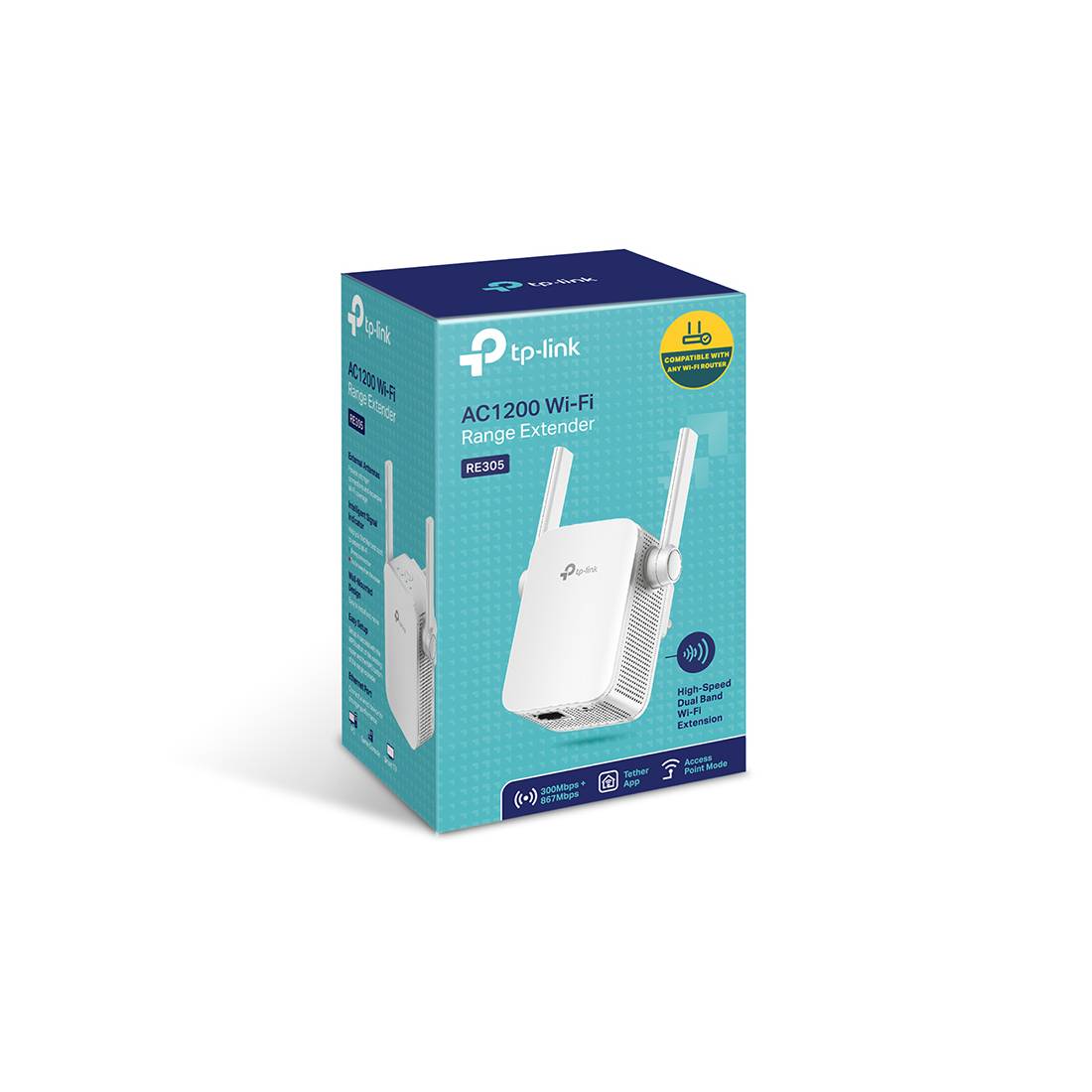TP-Link AC1200 Wi-Fi Range Extender - راوتر TP-Link AC1200 Wi-Fi Range Extender - راوتر