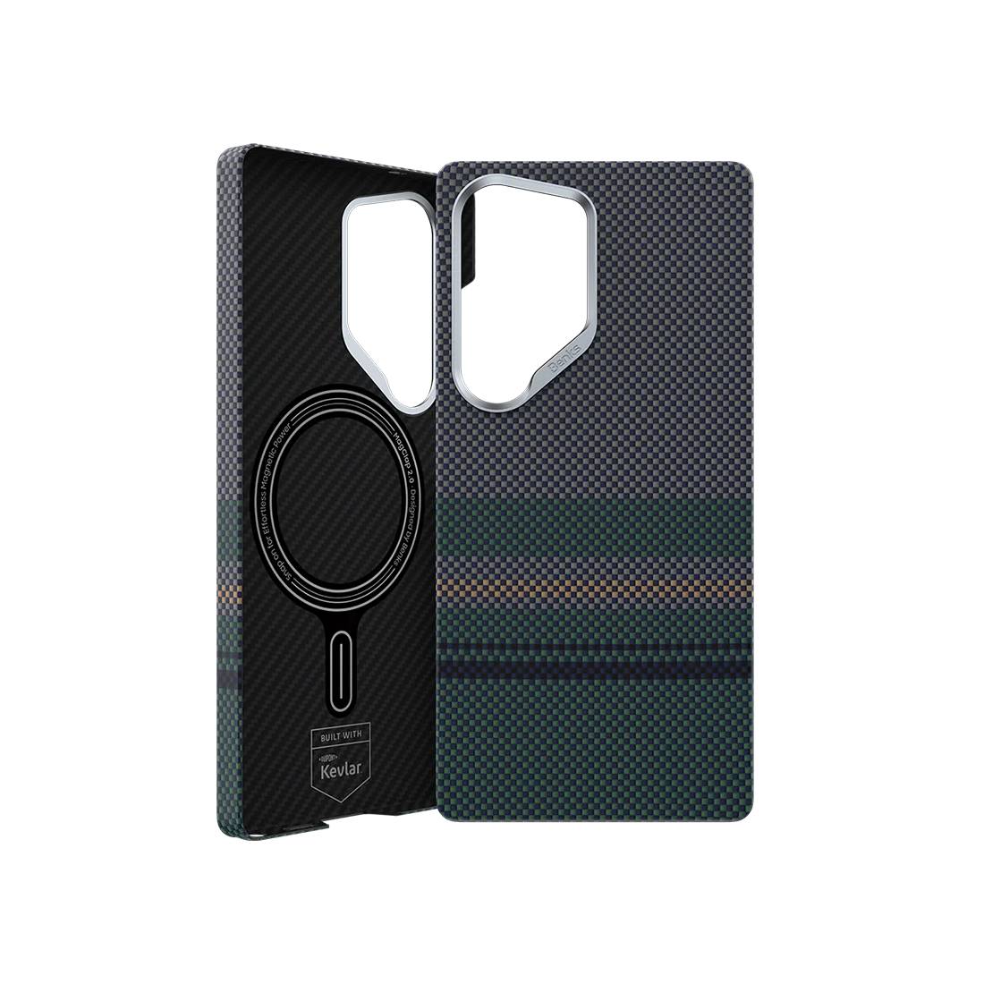 Benks Aurora ArmorAir Magnetic Kevlar Case Samsung S25U - اكسسوار - Store974 Electronics WLL | ستور٩٧٤ للالكترونيات ذ.م.م