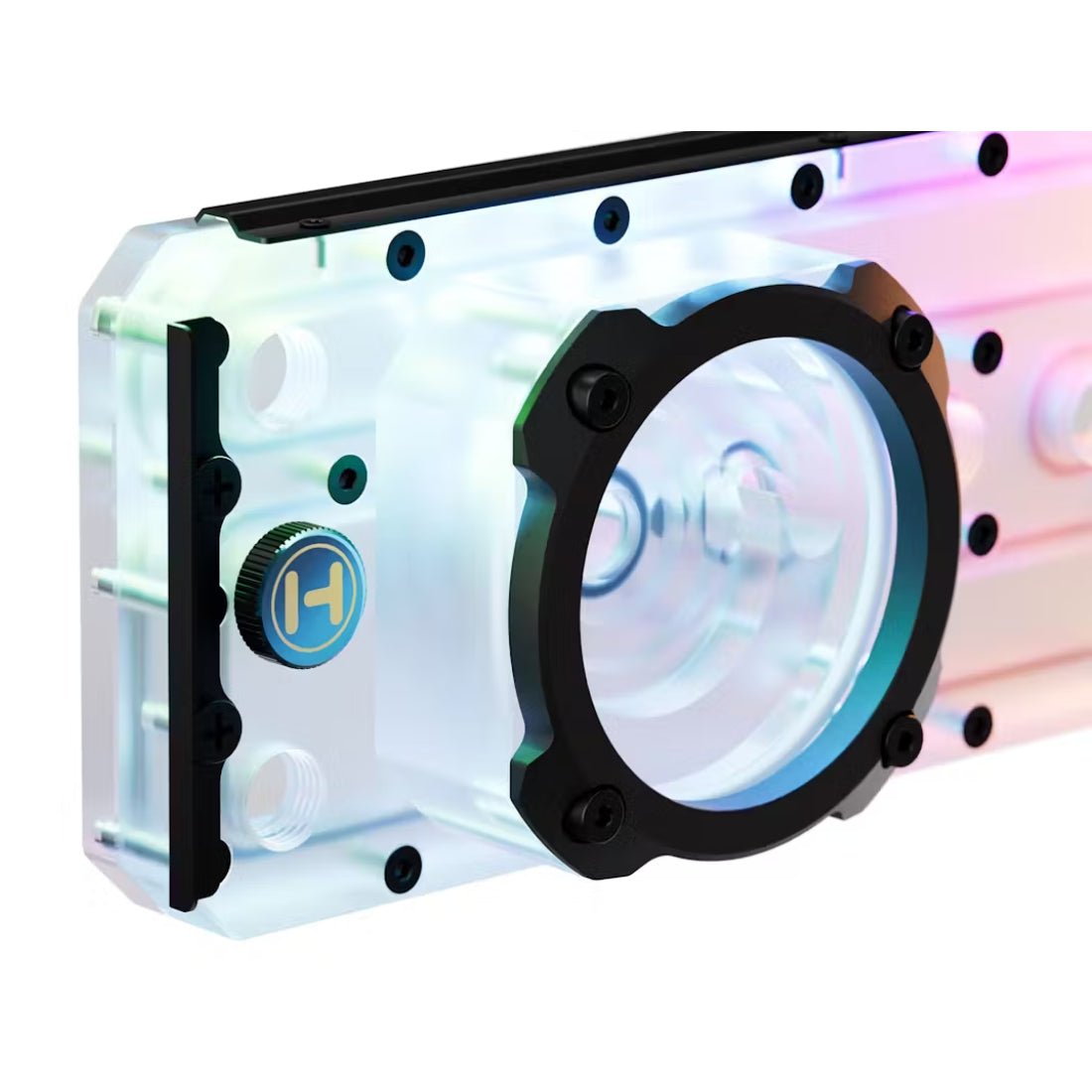 Hyte Y60 Distro Plate مع إضاءة DRGB - Meberd Hyte Y60 Distro Plate مع إضاءة DRGB - Meberd