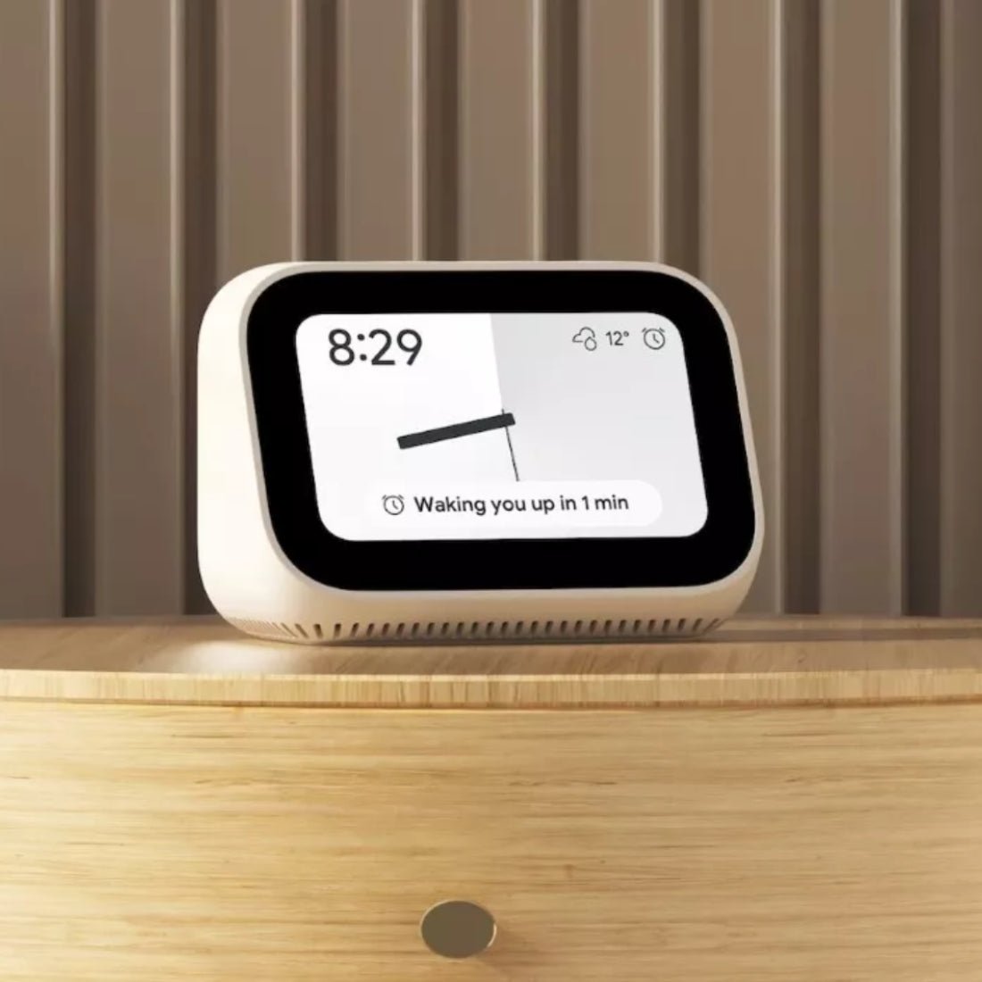 Xiaomi MI Smart Clock With Touch Display - White - ساعة ذكية - Store 974 | ستور ٩٧٤