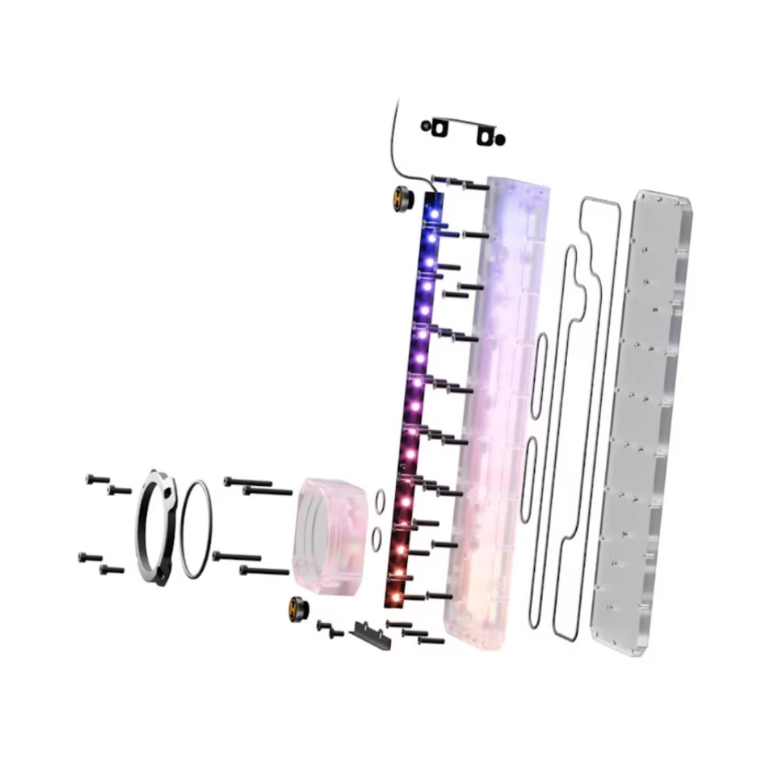 Hyte Y60 Distro Plate مع إضاءة DRGB - Meberd Hyte Y60 Distro Plate مع إضاءة DRGB - Meberd