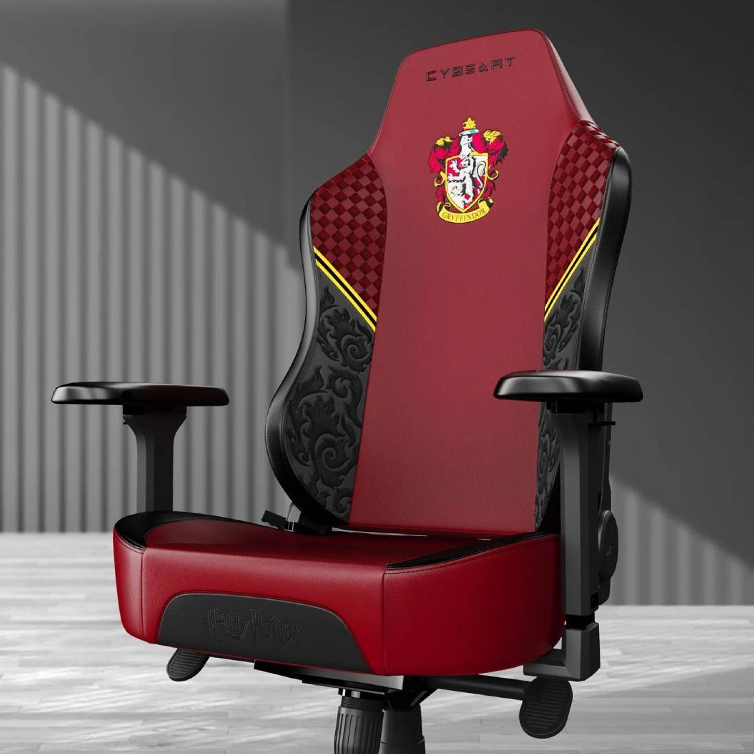 Cybeart Harry Potter Gryffindor Gaming Chair - Red/Gryffindor Edition - كرسي - Store 974 | ستور ٩٧٤