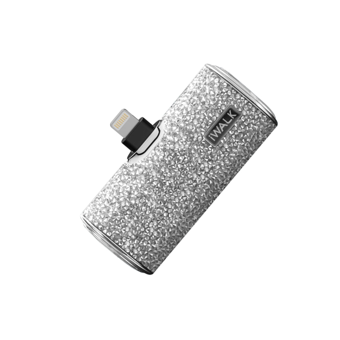 iWalk Portable Charger Power Bank 4500mAh Lightning type Ultra-Compact Battery Pack - Silver - مزود طاقة - Store 974 | ستور ٩٧٤