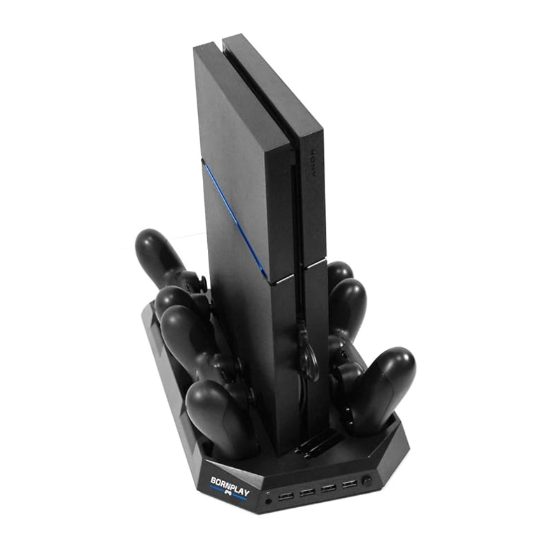 (Pre-Owned) Bornplay PS4 Quadstation - حامل جهاز ألعاب - Store 974 | ستور ٩٧٤