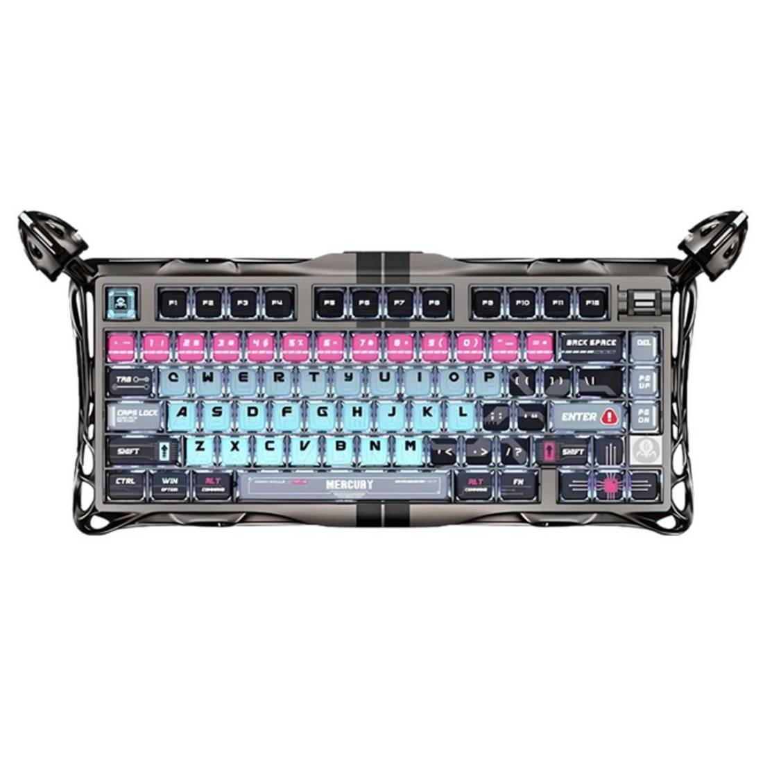 GravaStar Mercury V75 Pro 75% Hall Effect Magnetic Switch Gaming Keyboard- Cyberpunk - لوحة مفاتيح - Store 974 Electronics WLL  | ستور٩٧٤ للالكترونيات ذ.م.م