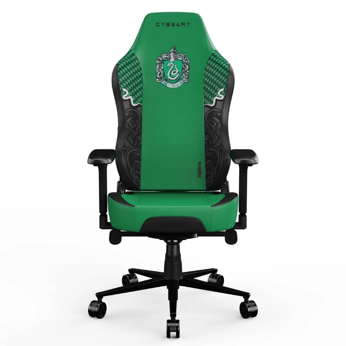 Cybeart Harry Potter Slytherin Gaming Chair - Green/Slytherin Edition - كرسي - Store 974 | ستور ٩٧٤