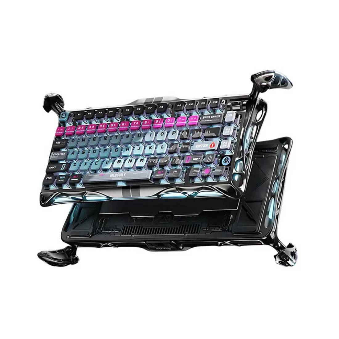 GravaStar Mercury V75 Pro 75% Hall Effect Magnetic Switch Gaming Keyboard- Cyberpunk - لوحة مفاتيح - Store 974 Electronics WLL  | ستور٩٧٤ للالكترونيات ذ.م.م