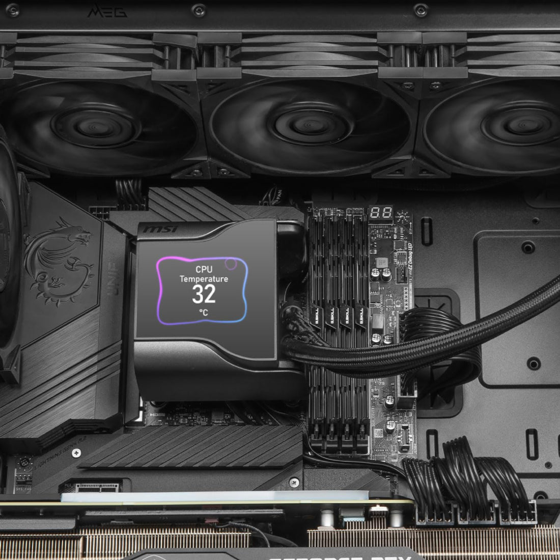 MSI MEG Coreliquid S360 AIO CPU CPU - MEBRDD MSI MEG Coreliquid S360 AIO CPU CPU - MEBRDD