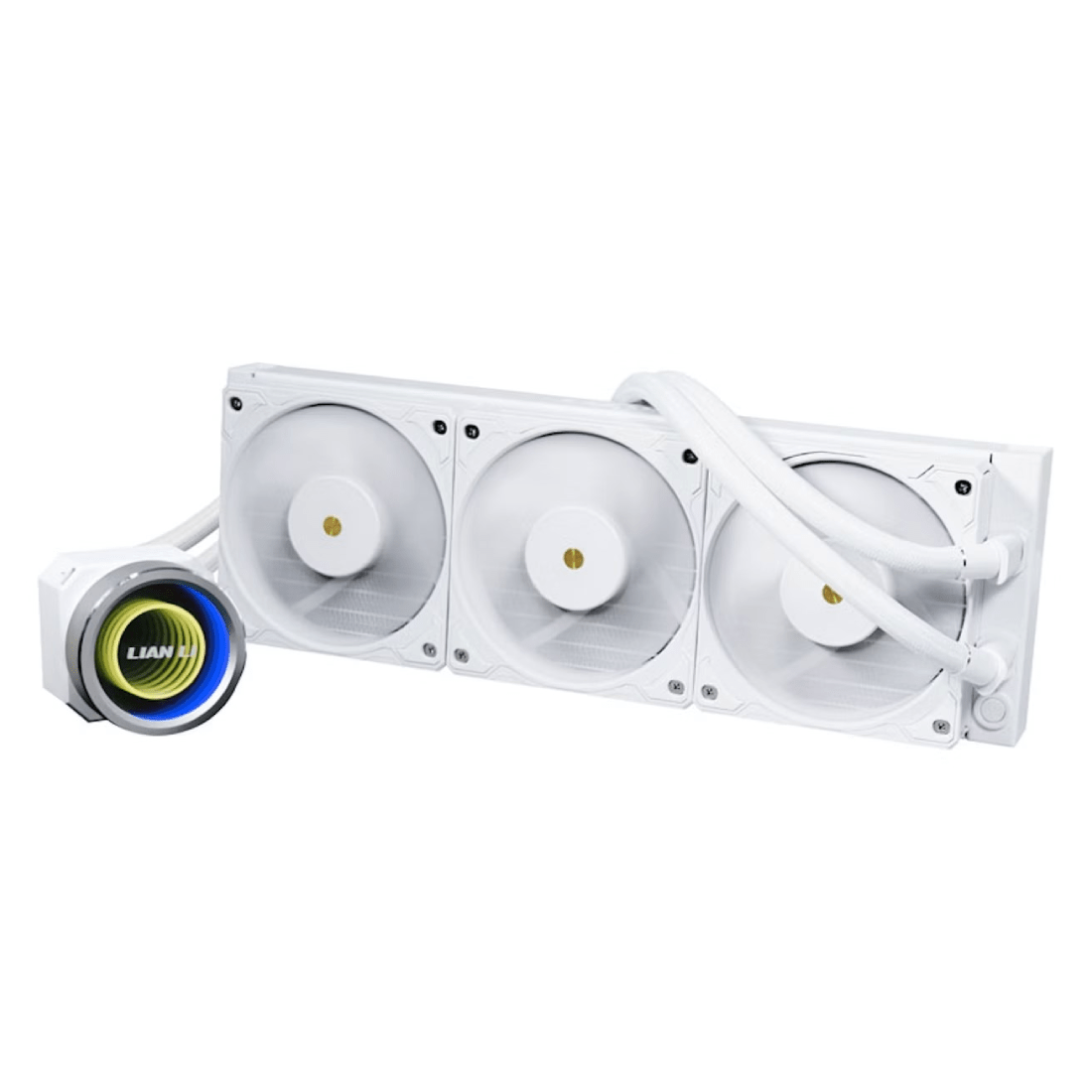 Lian Li GA II Trinity Performance 360mm Liquid Cooler - White - مبرد - Store974 Electronics WLL | ستور٩٧٤ للالكترونيات ذ.م.م