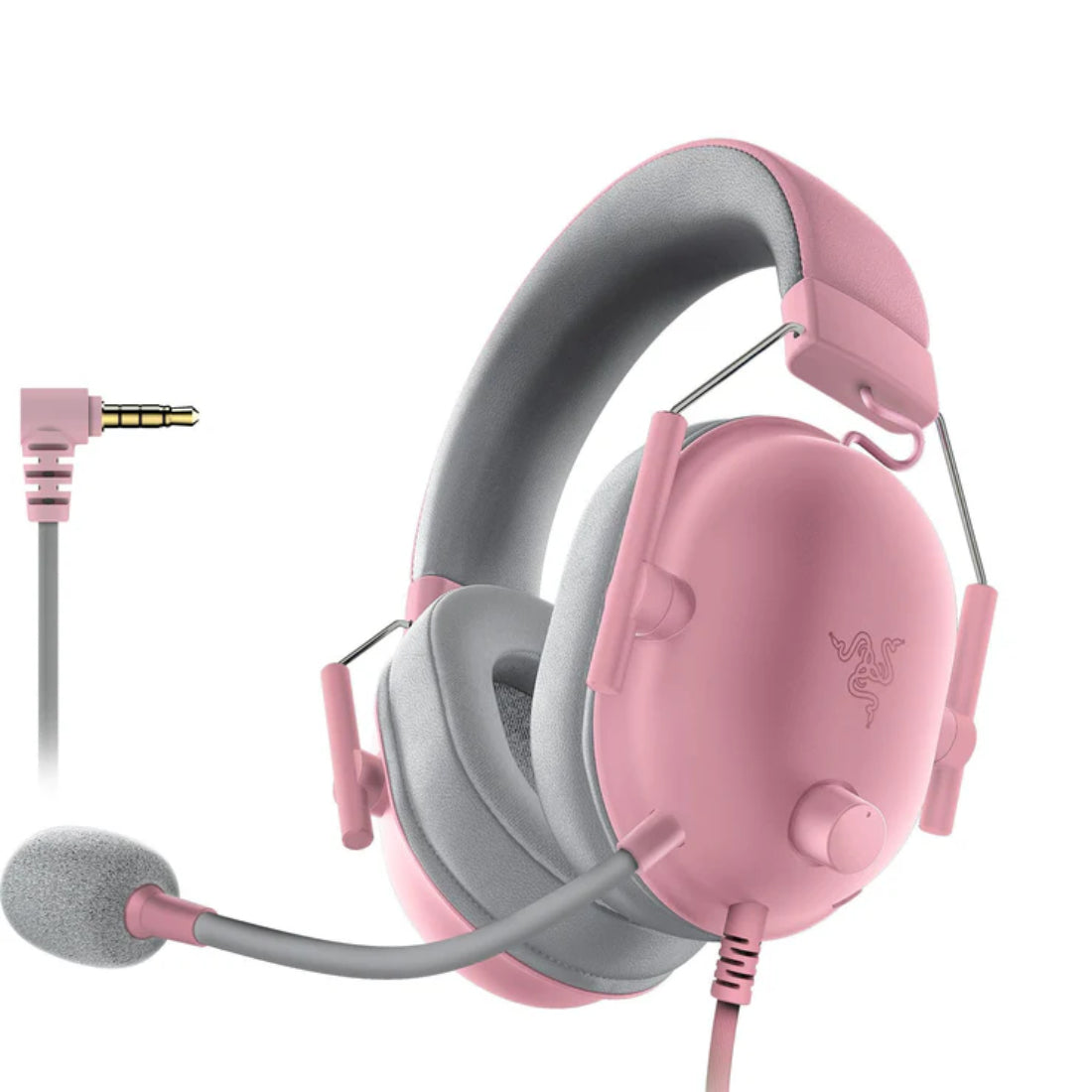 Razer BlackShark V2 X PlayStation Licensed Wired Gaming Headset - Quartz Pink - سماعة - Store 974 Electronics WLL  | ستور٩٧٤ للالكترونيات ذ.م.م