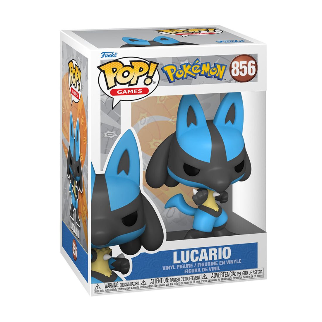 Funko Pop! Games: Pokemon - Lucario (EMEA) #856 - دمية - Store 974 | ستور ٩٧٤