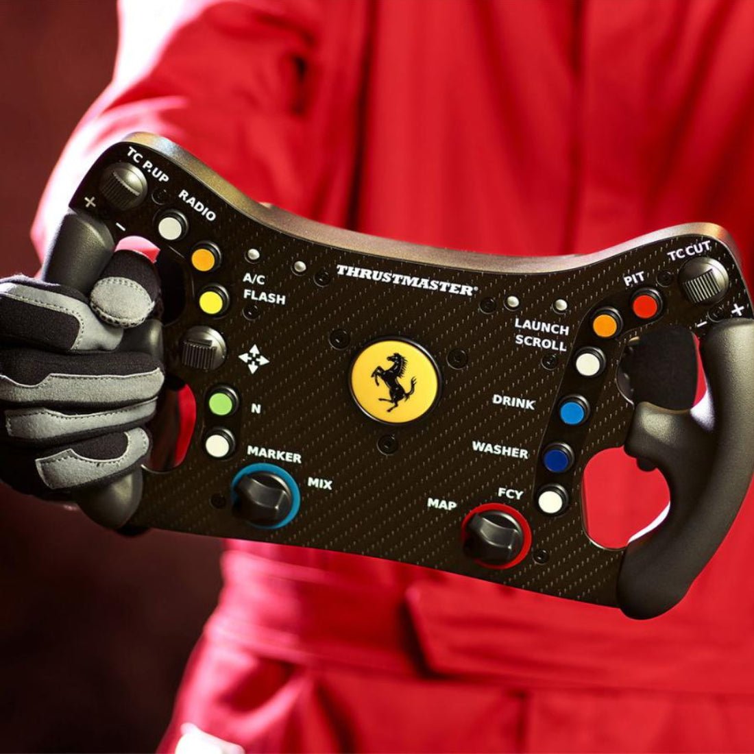 Thrustmaster Ferrari 488 GT3 Add-on Racing Wheel - عجلة قيادة Thrustmaster Ferrari 488 GT3 Add-on Racing Wheel - عجلة قيادة