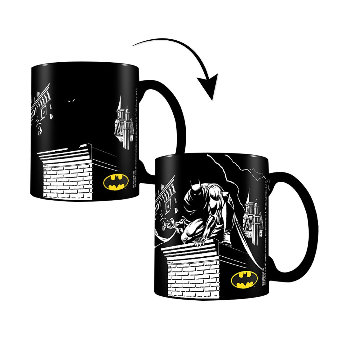 Batman Shadows Heat Change Mug - كأس - Store 974 | ستور ٩٧٤