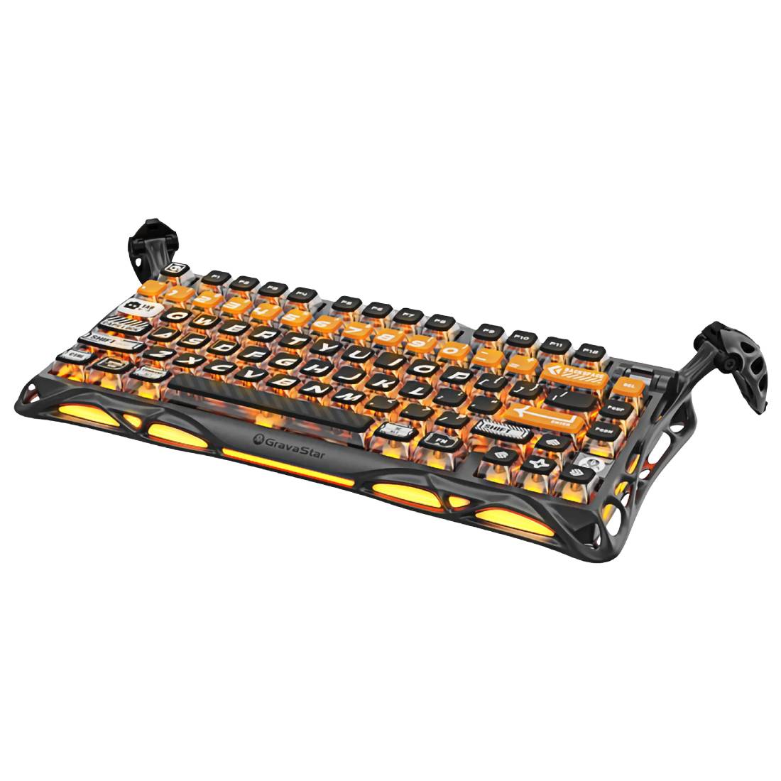 GravaStar Mercury K1 Pro 75% Wireless Mechanical Gaming Keyboard - CyberFlare - لوحة مفاتيح - Store 974 Electronics WLL  | ستور٩٧٤ للالكترونيات ذ.م.م